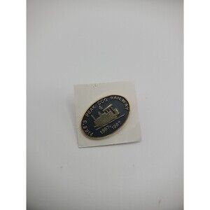 Vintage Hat Pin Pikes Peak COG Railway 1897 1997 Train Locomotive Steam Rail
